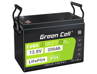 LFPGC12V200AH LiFePO4 μπαταρία 12V 200Ah Green Cell για φωτοβολταϊκά και off-grid χρήση