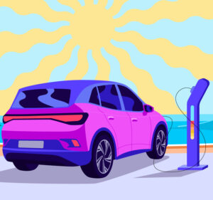 summer-road-trip-charging-at-the-beach2 