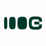 Greencell sygnet Dark Green RGB Dark green logo reading '100G' with rounded letters on a white background.